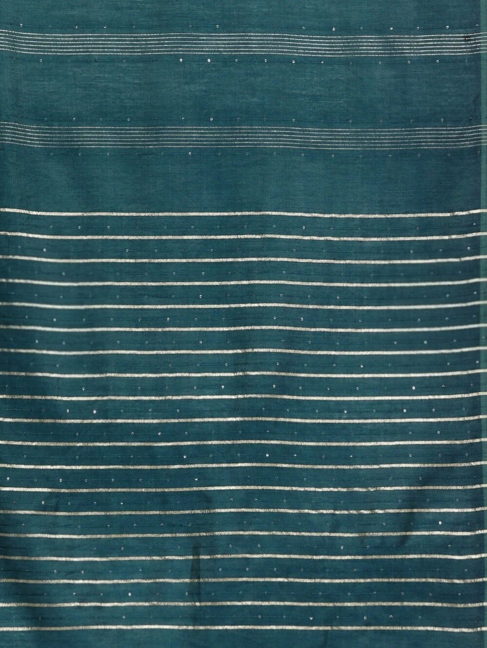 Indian ethic dress/ Elegant Teal Kurta Set with Gold Embroidery & Dupatta - Picture 5 of 5